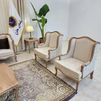 مبل فرانسوی کرم|مبلمان خانگی و میز عسلی|شیراز, یخ سازی|دیوار