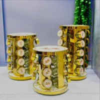 جا ادویه چرخشی 12 و 16 و 20 تایی درجه یک|ظروف نگهدارنده، پلاستیکی، یک‌بارمصرف|بندرعباس, |دیوار