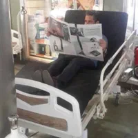 تخت بیمارستانی ۴حالته تنظیم زاویه پشتی ۹۰درجه|آرایشی، بهداشتی، درمانی|تهران, خرمشهر|دیوار