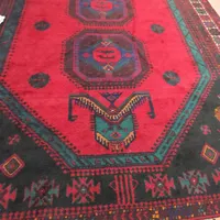 قالی دستباف پشمی،