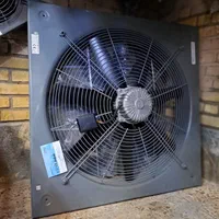 فن هواکش سیرکوله جهت گلخانه فلزی|پنکه و تصفیهکنندهٔ هوا|اصفهان, شیخ اشراق|دیوار