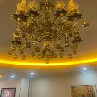 ۲ عدد لوستر برنجی