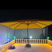 چتر ویلایی فلزی وچوبی کد1140 آذین سایبان