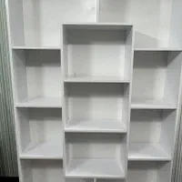 کتابخانه ‌قفسه کاربردی در منزل مطب و سالن