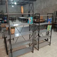 شلف دیواری قفسه کتابخانه فلزی استند طبقه|کتابخانه، شلف، قفسه‌های دیواری|مشهد, شهرک رازی (شهرک غرب)|دیوار