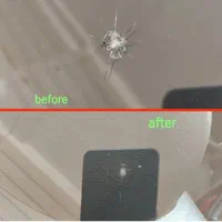 ترمیم شیشه. سنگ خوردگی شیشه. ترک شیشه اتومبیل|خدمات موتور و ماشین|کرج, شاهینویلا|دیوار