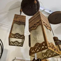 اویز 3/شعله چوبی|لوستر و چراغ آویز|اصفهان, مصلی|دیوار