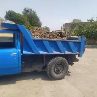تخریب خاکبرداری با نیسان کمپرسی