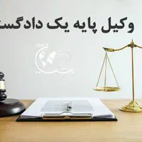 وکیل پایه یک دادگستری و مشاور حقوقی(خانم)