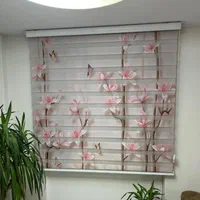 پرده دومکانیزم زبرا اینه ای|پرده، رانر، رومیزی|هشتگرد, |دیوار