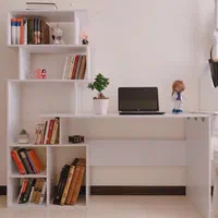 میز تحریر کتابخانه دار طرح لاله|میز تحریر و کامپیوتر|شیراز, تندگویان|دیوار