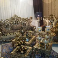 مبلمان و نهارخوری سلطنتی ورق طلا آکبند نوسفارشی