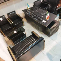 مبلمان اداری نیم ست مدل لونا آمریکایی|دفتر کار|محمدشهر, |دیوار