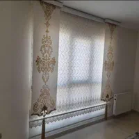 پرده زبرا طرح چوب اداری،ورتیکال ،مینیمال،حریر|پرده، رانر، رومیزی|تهران, نیروی هوایی (پیروزی)|دیوار