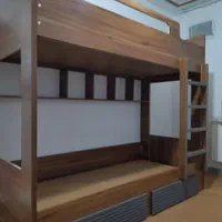 تخت خواب دو طبقه کمجا|تخت و سرویس خواب|سنندج, |دیوار