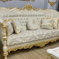 مبل مدل استیل کلاسیک سلطنتی (مبلمان خاطر)5/7/9نفره|مبلمان خانگی و میز عسلی|تهران, شهرک شریفی|دیوار