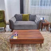 مبل هفت نفره ب همراه جلو مبلی چهارتیکه|مبلمان خانگی و میز عسلی|رامسر, |دیوار