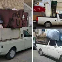 خدمات حمل بار واثاثیه منزل باکارگر وانت بار