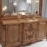 میزآینه و کنسول پذیرایی تمام چوب ومیز تی وی چوبی|بوفه، ویترین، کنسول|تهران, یافت آباد جنوبی|دیوار