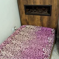 تخت خواب ۱نفره با تشک با عاج طراحی شده|تخت و سرویس خواب|تهران, تهران‌نو|دیوار