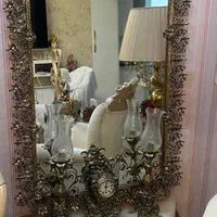 آیینه کنسول شمعدان و ساعت برنز قلیان برنز|بوفه، ویترین، کنسول|تهران, صادقیه|دیوار