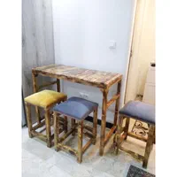 میزصندلی کافه ای فست فود کافی‌شاپ ناهارخوری کمجا|میز و صندلی غذاخوری|تهران, عبدل‌آباد|دیوار