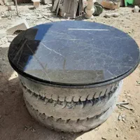 میز گرد سنگی|صنایع دستی و سایر لوازم تزئینی|ری, ولی آباد|دیوار