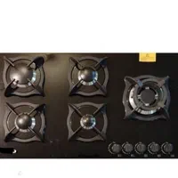 اجاق گاز/صفحه ای/ توکار/شیشه و استیل/ مدلforti 5|اجاق گاز و لوازم برقی پخت‌وپز|رشت, رشتیان|دیوار