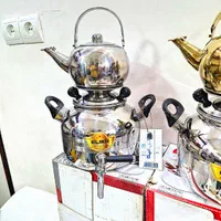 کتری قوری سماوری استیل|قوری، کتری، قهوه‌ساز دستی|اهواز, حصیرآباد|دیوار