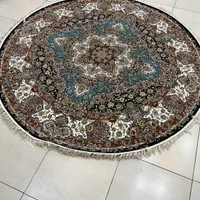 فرش گرد ماشینی نادر تبریز طرح ماهی 3 متری|فرش|تبریز, |دیوار
