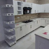 کابینت پیش ساخته ماربلی کد 3883|مصالح و تجهیزات ساختمان|شاهرود, |دیوار