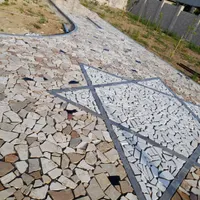 لاشه فرش و سنگ سابی انواع محوطه و پارکینگ