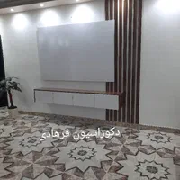 ساخت میزتلویزیون ، میز تی وی سفارشی وال(Tv wall)|میز تلویزیون|رشت, نظری|دیوار