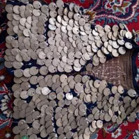 لباس سکه دوزی شده قدیمی