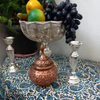 مرکز تولید و فروش انواع آیینه وشمعدان قلمزنی|آینه|اصفهان, درب کوشک|دیوار