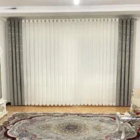پرده پانچی تکمیل/پنجره ۵ متری ائلوین،برند اعتماد|پرده، رانر، رومیزی|تبریز, |دیوار