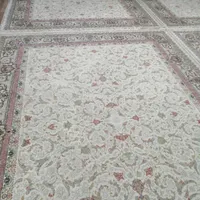 فرش 9 متر ی عظیم زاده گل برجسته