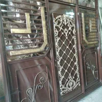 درب حیاط فرفورژه وطاووس|مصالح و تجهیزات ساختمان|تبریز, |دیوار