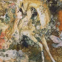 تابلوفرش دستباف تبریز نیاز نوازش طرح استاد فرشچیان|فرش|تهران, بازار|دیوار