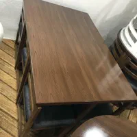 میز ناهارخوری کمجا کم جا ۶نفره مستطیل(قیمت واقعی)|میز و صندلی غذاخوری|رشت, باهنر|دیوار