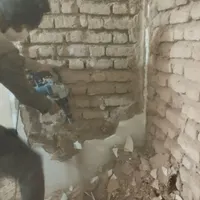 تخریب با پیکور، اوستابنا،سنگ کاری با قیمت استثنایی|خدمات پیشه و مهارت|کرمان, |دیوار