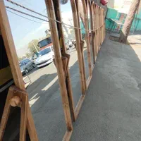 آیینه چوبی پایه دار