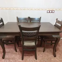 میزوصندلی نهارخوری ۶نفره|میز و صندلی غذاخوری|کازرون, |دیوار