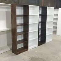 کتابخانه قفسه ویترین رنگ‌بندی عرض 60|کتابخانه، شلف، قفسه‌های دیواری|تهران, ولی آباد|دیوار