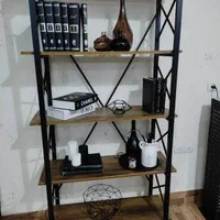 استند فلزی.قفسه فلزی.کتابخانه.دکور مغازه|کتابخانه، شلف، قفسه‌های دیواری|تهران, یافت آباد جنوبی|دیوار
