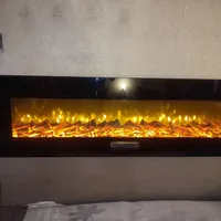 بخاری برقی شومینه ای ال ای دی با کنترل تنظیم گرما
