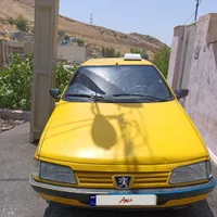 پژوتاکسی 405 GLX - دوگانه سوز CNG، مدل ۱۳۹۱|خودرو سواری و وانت|شیراز, ریاستی|دیوار