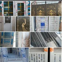 درب آلومینیوم دوجداره pvc دریچه نصب در انباری حیاط|مصالح و تجهیزات ساختمان|شیراز, پانصد دستگاه ارتش|دیوار