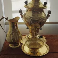 سماور برنجی