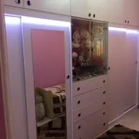 کمددیواری تخت کمجا کابینت ریلی جاکفشی